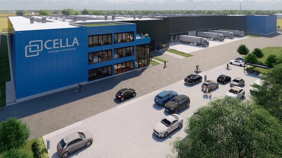 Visualisierung des neuen Cella-Standorts in Altenberge